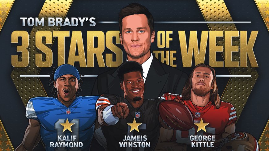 Tom Brady's 3 stars of Week 8, including Browns' Jameis Winston