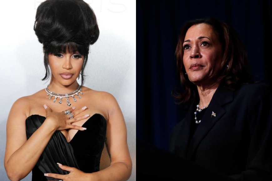 Cardi B Calls Herself and Kamala Harris ‘Underdogs,’ Says She’s ‘Promising a Lot’ and ‘I Believe Her’