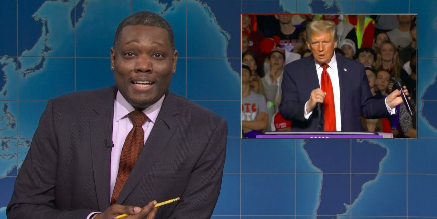 ‘Weekend Update’ Mocks Trump’s X-Rated Microphone Motion, ‘Island of Garbage’ Backlash