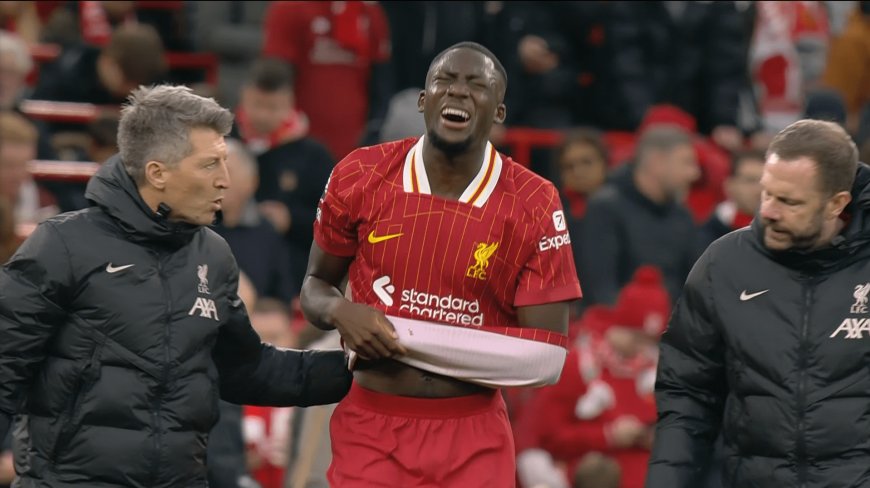 Ibrahima Konate leaves pitch in agony as Arne Slot gives injury update on Liverpool star