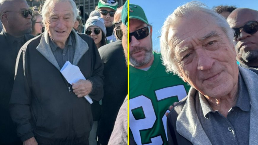 Stunned NFL fans can’t believe their eyes as 81-year-old star of ‘Godfather’ movie appears at Philadelphia Eagles tailgate party