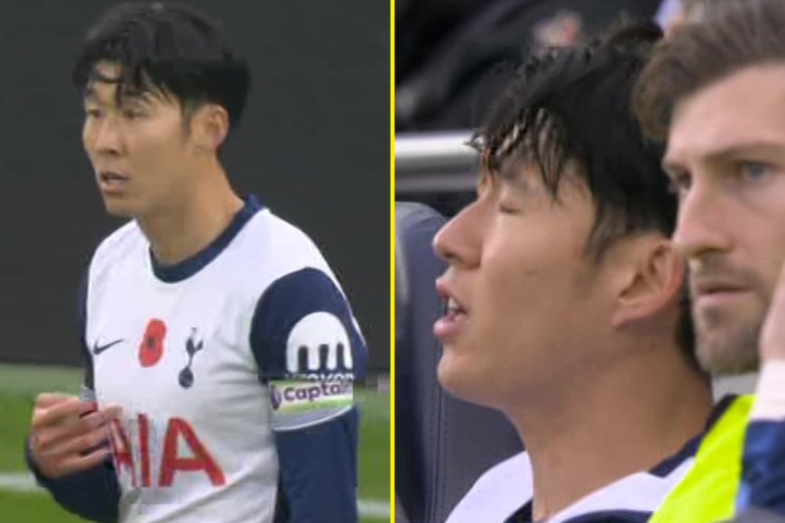 Heung-min Son appears to make X-rated remark as he questions being substituted