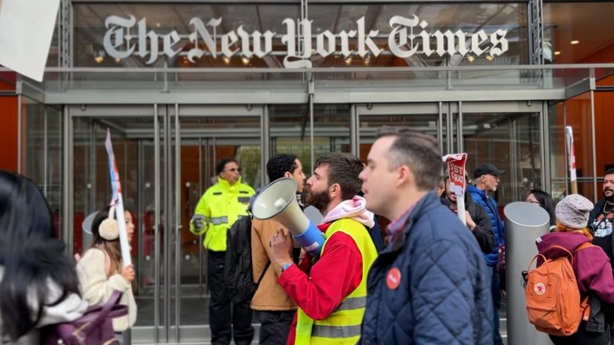 Striking NY Times tech workers 'done compromising,' as staffers say election coverage in jeopardy