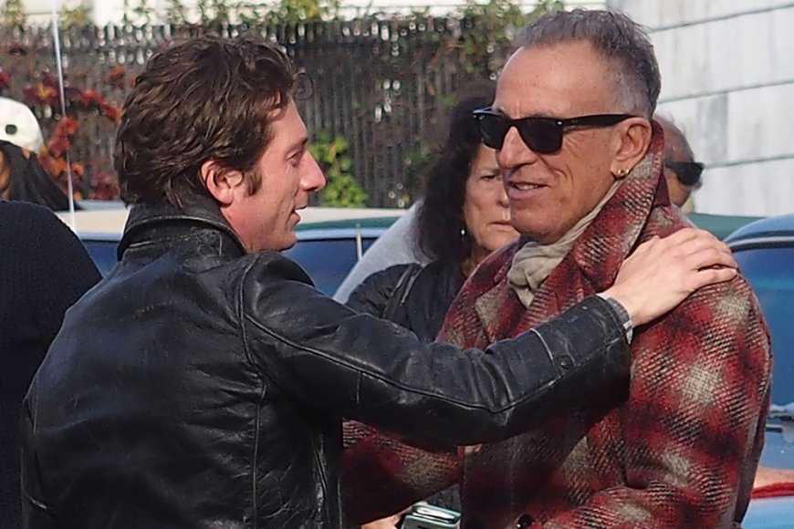 Bruce Springsteen Visits Jeremy Allen White’s Springsteen on the Set of Biopic ‘Deliver Me From Nowhere’