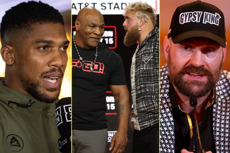 ‘I don’t care if he’s 90’ – Anthony Joshua and Tyson Fury strongly disagree on Jake Paul vs Mike Tyson fight prediction