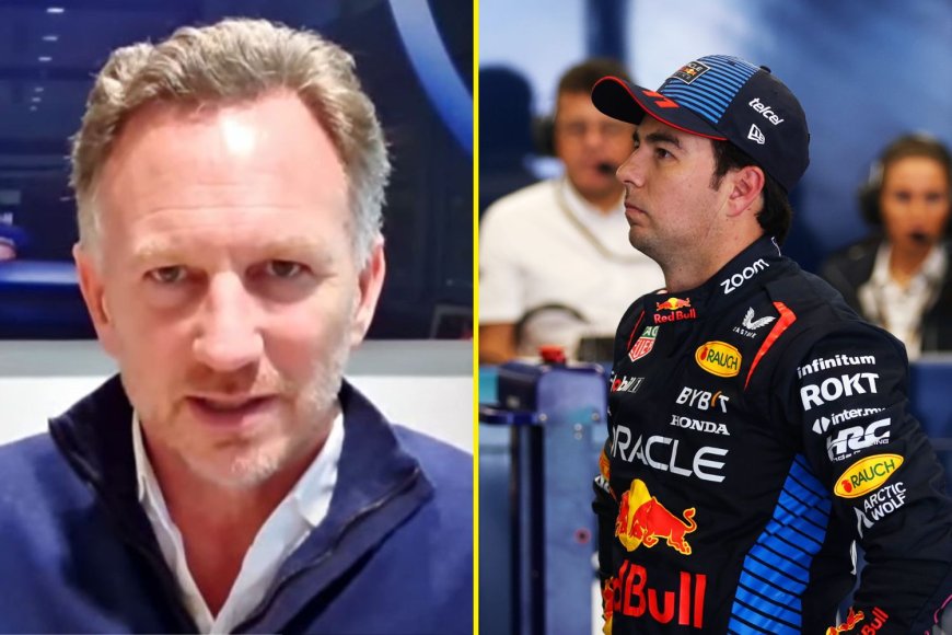 Christian Horner has blunt response to question about unhappy Sergio Perez after disaster GP