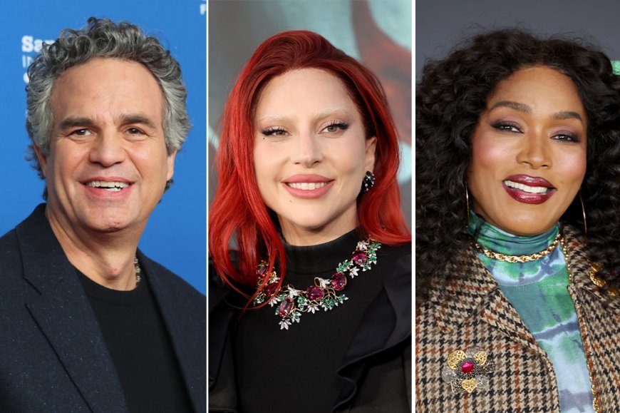 Celebrities Vote: Mark Ruffalo, Lady Gaga, Angela Bassett and More Head to the Polls on Election Day