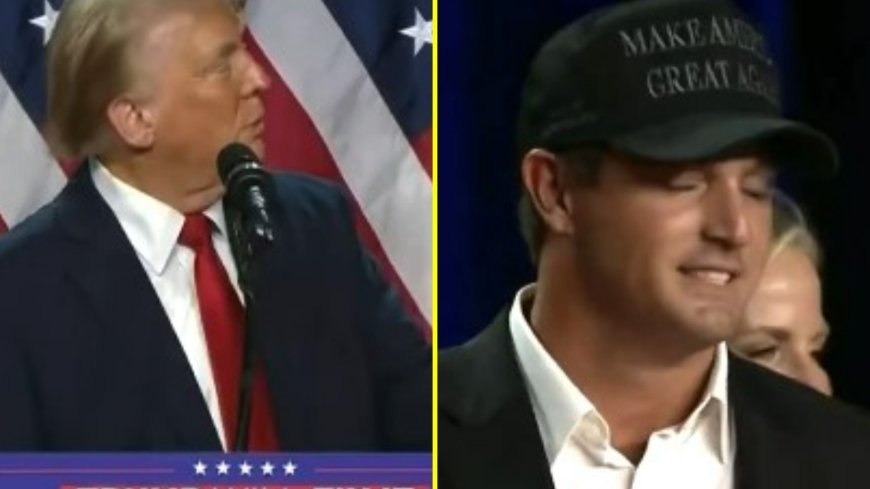 ‘Shy’ Bryson DeChambeau caught up in awkward moment at Donald Trump victory parade