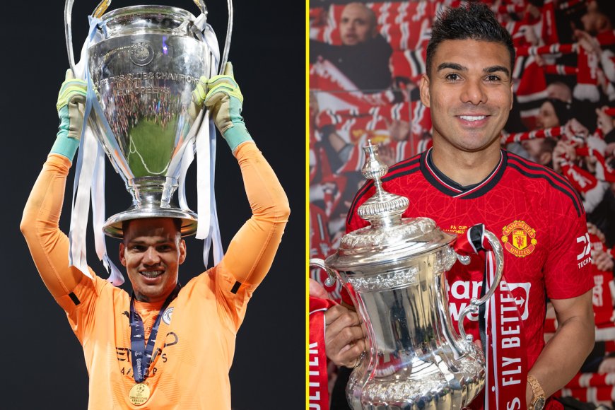 Premier League’s most decorated players: Ederson leads way with Manchester United star not far behind in top ten dominated by Man City