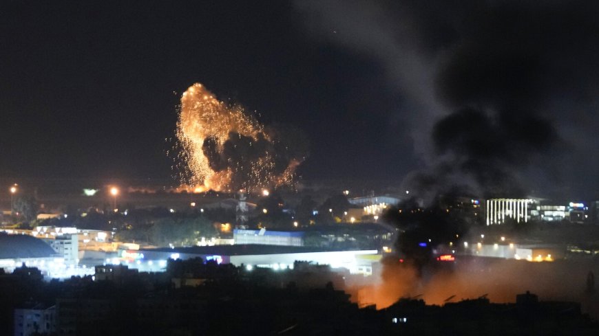 Middle East latest: Large airstrikes hit Beirut suburbs as Israel expands northern Gaza operations