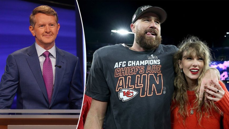 'Jeopardy!' fans outraged over Taylor Swift, Travis Kelce diss in 'nasty' clue