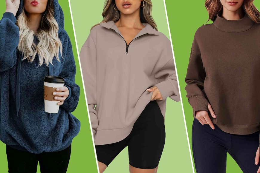 Amazon's Loungewear Section Is Overflowing with Snuggly Sweatshirts on Sale from $13