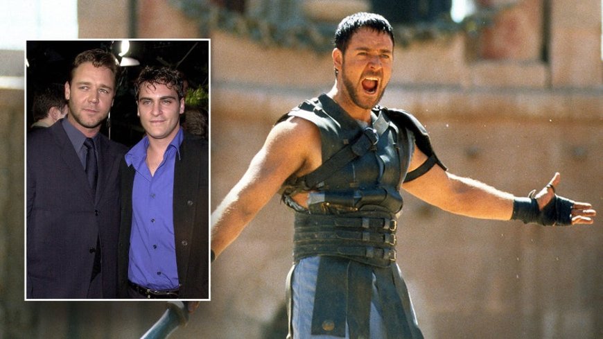 Joaquin Phoenix tried to quit 'Gladiator'; Russell Crowe called it 'terribly unprofessional': director