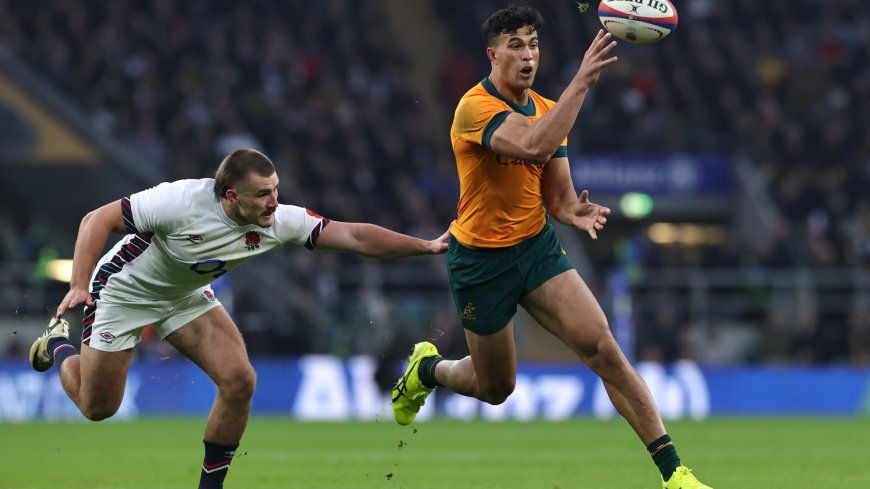 Australia star had never played professional rugby union before man-of-the-match display against England