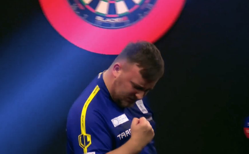 ‘Here to win’ – Luke Littler sends message to rivals after brutal six minute victory in Grand Slam of Darts debut