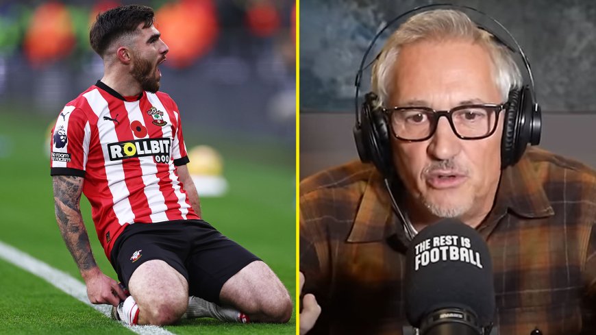 Gary Lineker’s football being ‘invaded by refs’ rant has Alan Shearer and Micah Richards laughing