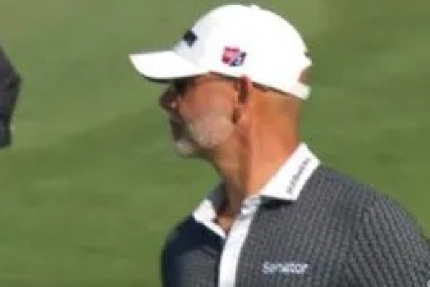 ‘That was nasty’ – Golfer furious as fan violates unwritten rule with millions on the line