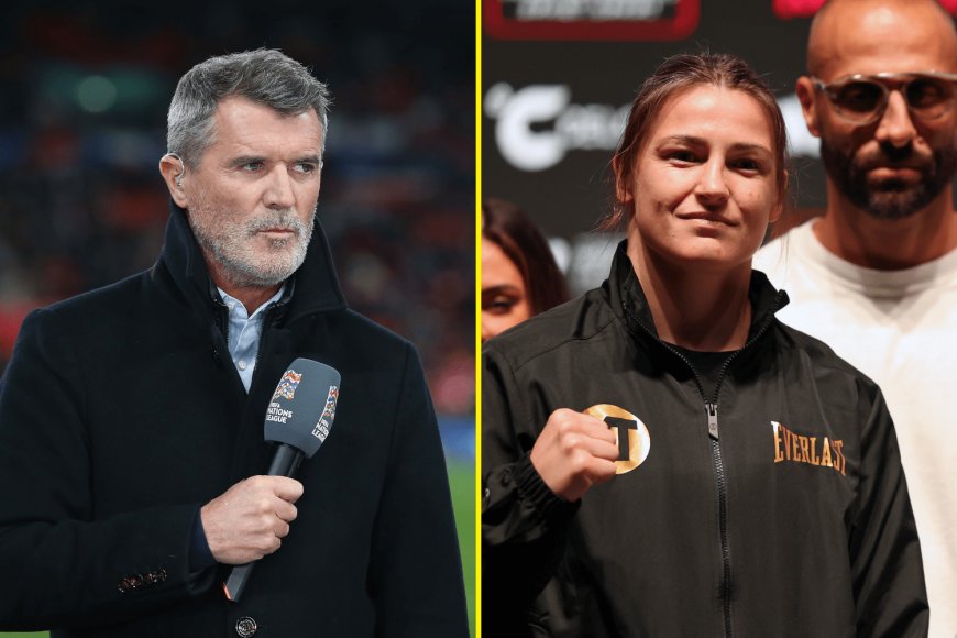 Katie Taylor was once a sensational footballer and Roy Keane has a soft spot for her too