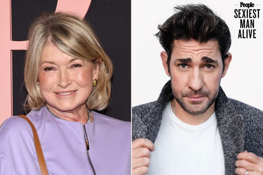 Martha Stewart Calls John Krasinski ‘Pretty Sexy’ After He Was Named PEOPLE’s Sexiest Man Alive: ‘Watch Out, Wife’