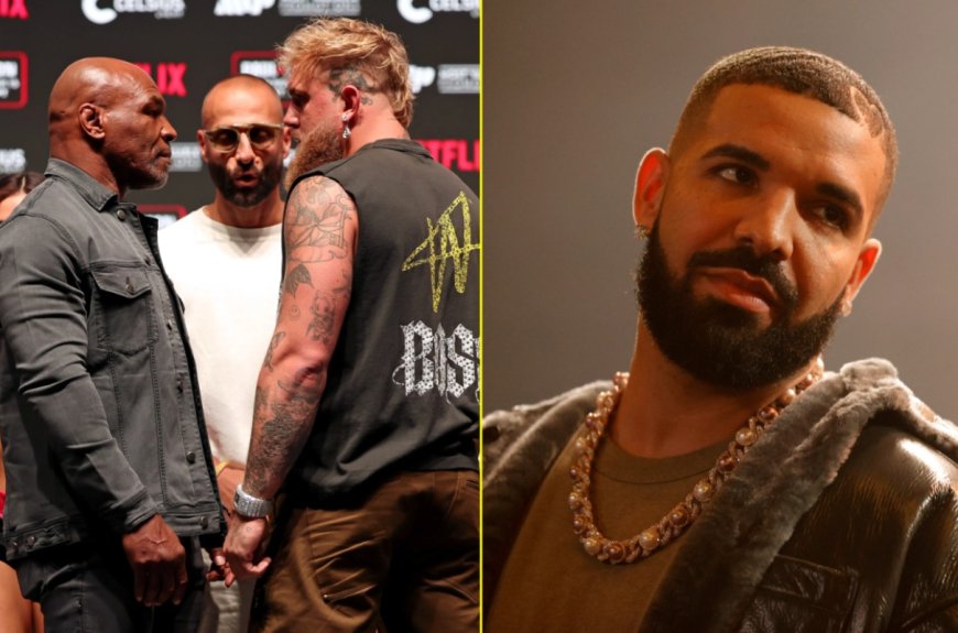 Drake makes huge bet on Mike Tyson vs Jake Paul with over $1 million available in earnings