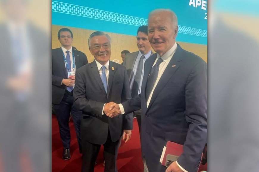 林信義代表台灣出席APEC　與拜登熱絡、和習近平零互動