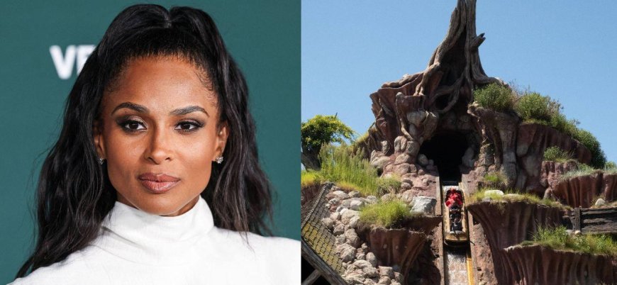 Ciara Takes A Magical Journey On Disneyland's New Tiana-Themed Ride