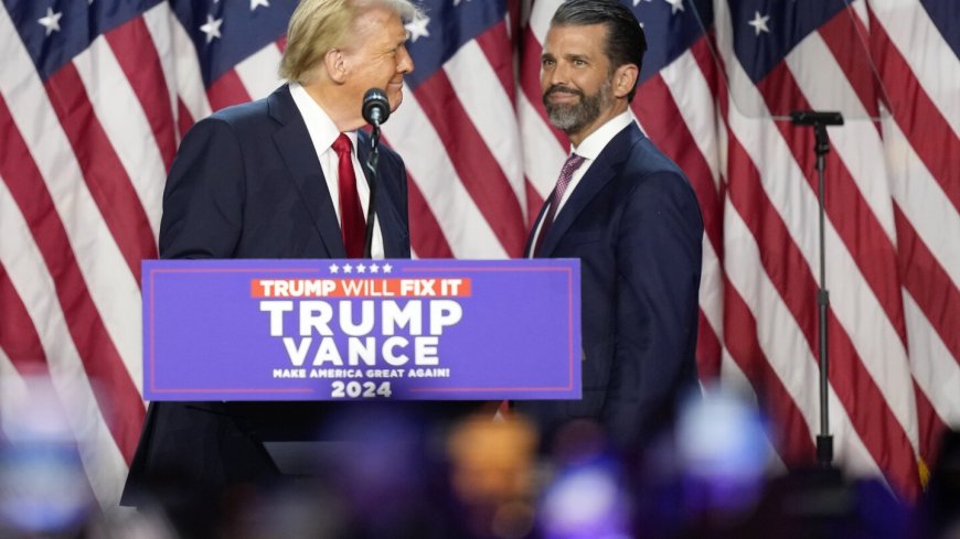 Donald Trump Jr. says pushback against Cabinet picks proves they're the disrupters voters wanted