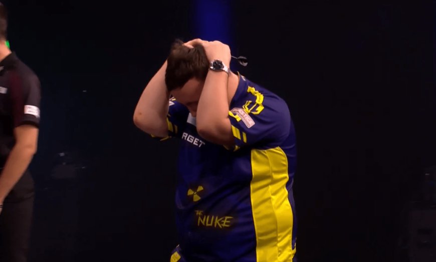 Luke Littler ‘frustrated’ in extraordinary comeback after losing SEVEN legs in a row to reach Grand Slam of Darts final