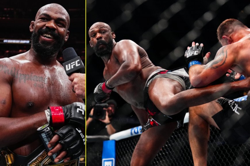 Jon Jones names planned next opponent after UFC 309 KO as he hints at vacating title