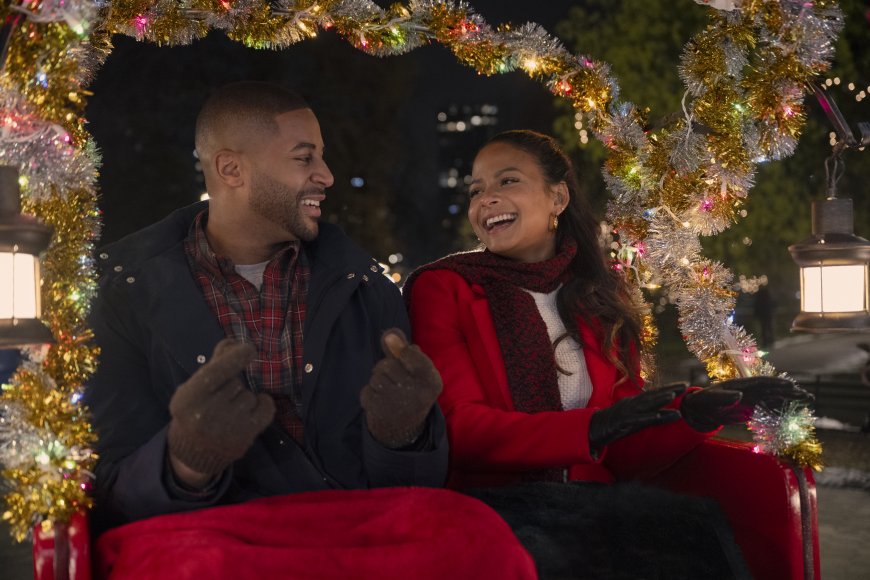 ‘Meet Me Next Christmas’ Stars Christina Milian and Devale Ellis on Crafting the Perfect Kiss