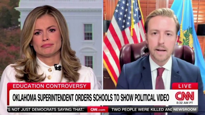 Oklahoma superintendent spars with CNN host over Bibles in schools: Liberals 'don't have to like it'