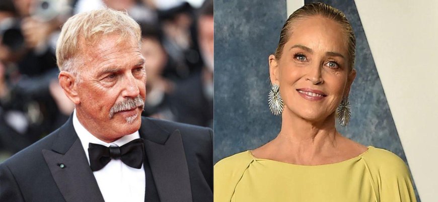 Kevin Costner And Sharon Stone Were Reportedly 'Flirty' With Each Other At An Award Ceremony