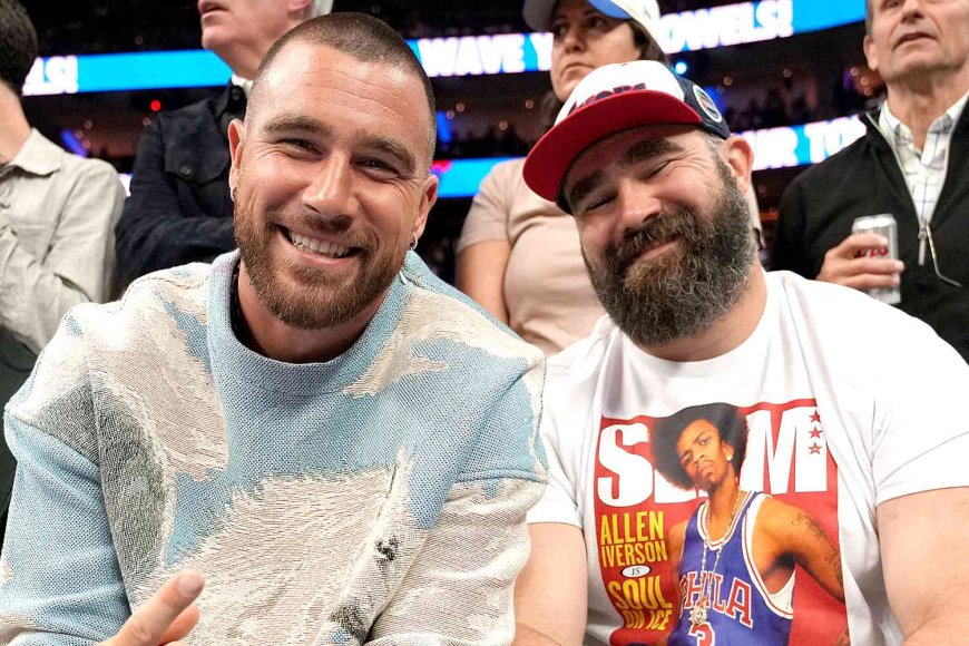 Travis and Jason Kelce Reveal Holiday Traditions: ‘After Thanksgiving's Over, You Put the Christmas Tree Up’