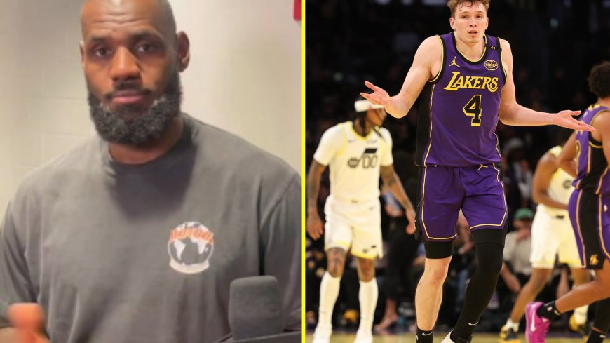 ‘Everybody called me a liar’ – LeBron James reveals his true feelings about Dalton Knecht after Lakers rookie makes history