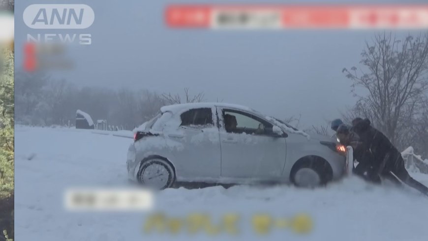 日本寒流反覆 青森大雪港人自駕遊一度受困