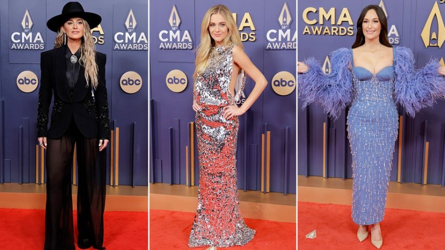 2024 CMAs red carpet: Lainey Wilson, Kelsea Ballerini, Kacey Musgraves shine at awards show