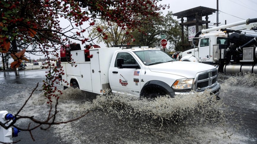 Rain and snow pummel Northern California in latest wave of damaging weather to strike West Coast