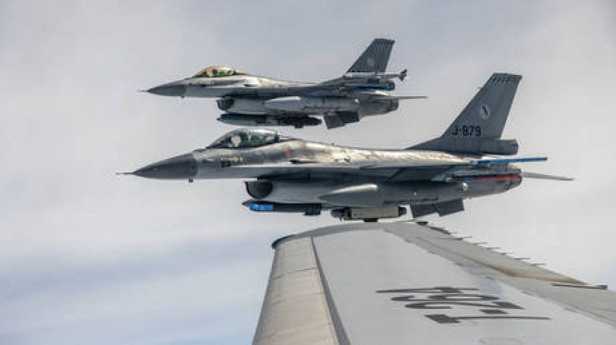 Last Dutch F-16s delivered for Ukrainian pilot training