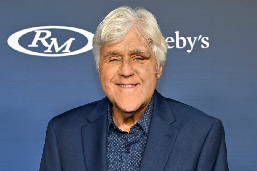 Jay Leno Appears to Cover Bruises from Fall with Makeup for amfAR Las Vegas: See the Photo