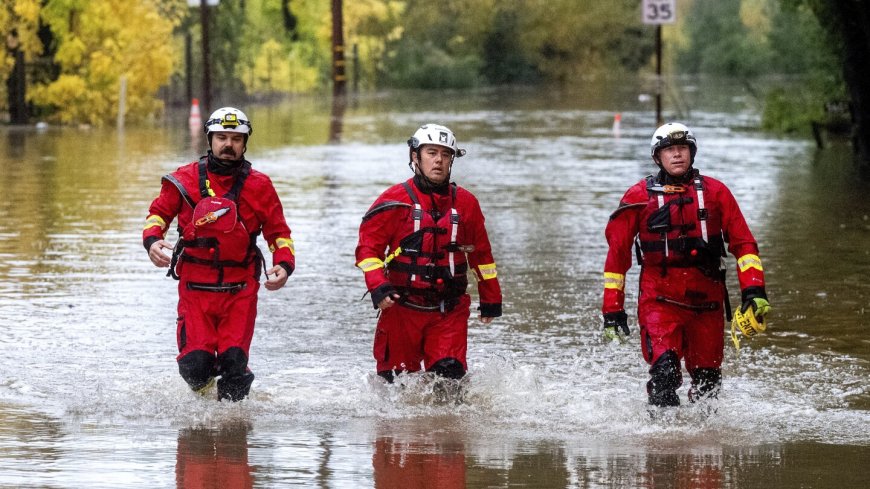 Storm dumps record rain in Northern California, while US Northeast deals with winter storms