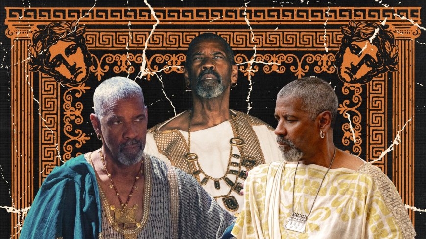 Denzel Washington’s Robes Are the Real Stars of 'Gladiator II'