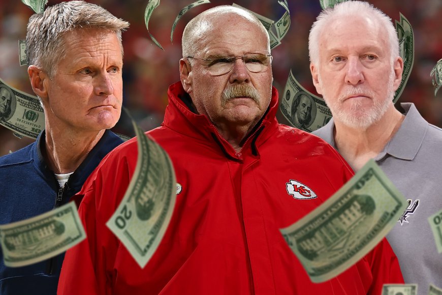 NFL and NBA dynasty masterminds dominate top 10 highest paid US coaches list