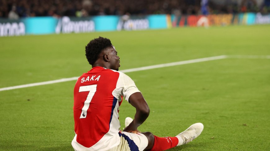 Is Bukayo Saka fit to face Nottingham Forest? Arsenal star back in training after leg injury