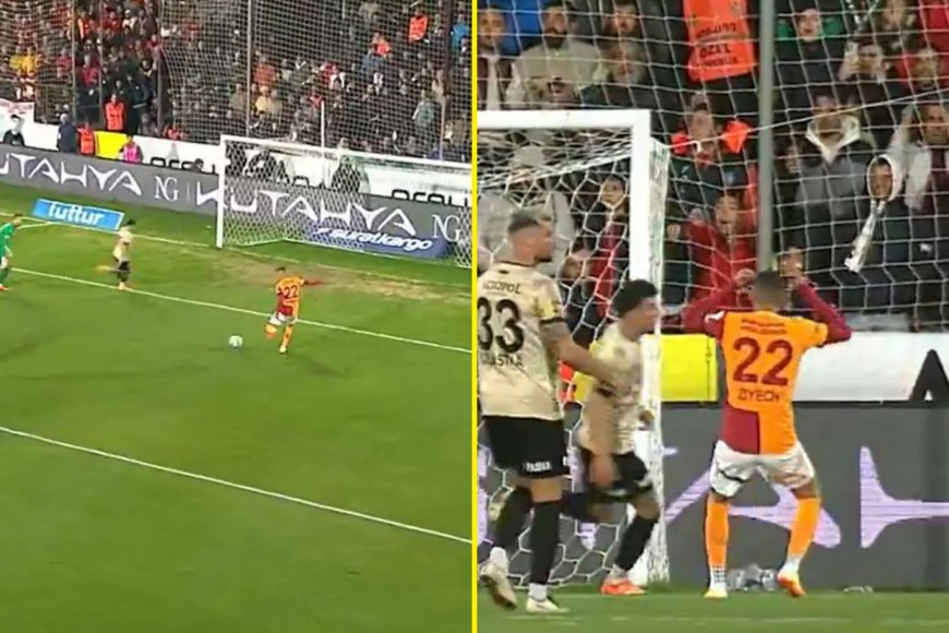 ‘Embarrassing’ – Ex-Chelsea star Hakim Ziyech misses open goal from eight yards out in miss of season contender