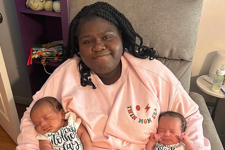 The Most Adorable Photos of Gabourey Sidibe's Twins Cooper and Maya