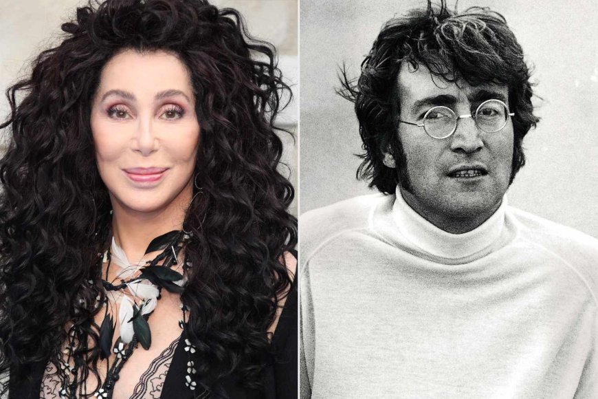 Cher Once Brought a Tipsy John Lennon to the Playboy Mansion, Where He Went Skinny-Dipping: ‘Like Herding Drunks’