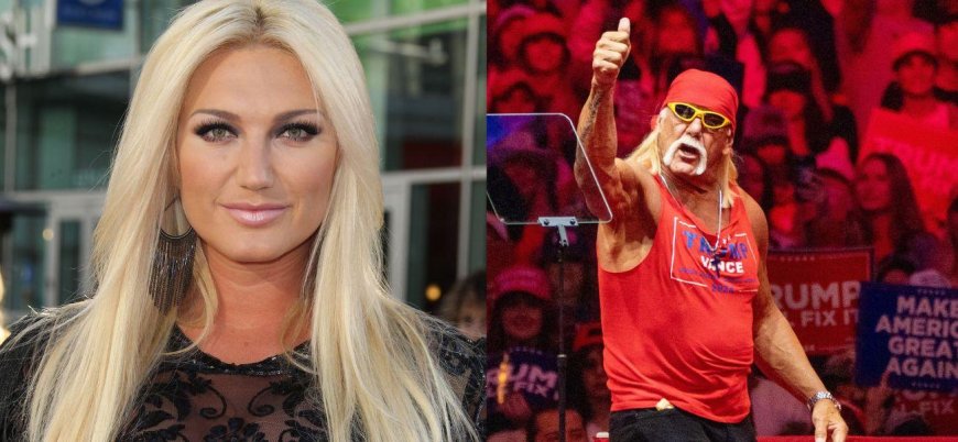 Here's Where Things Currently Stand Between Brooke Hogan And Her Dad Hulk Hogan