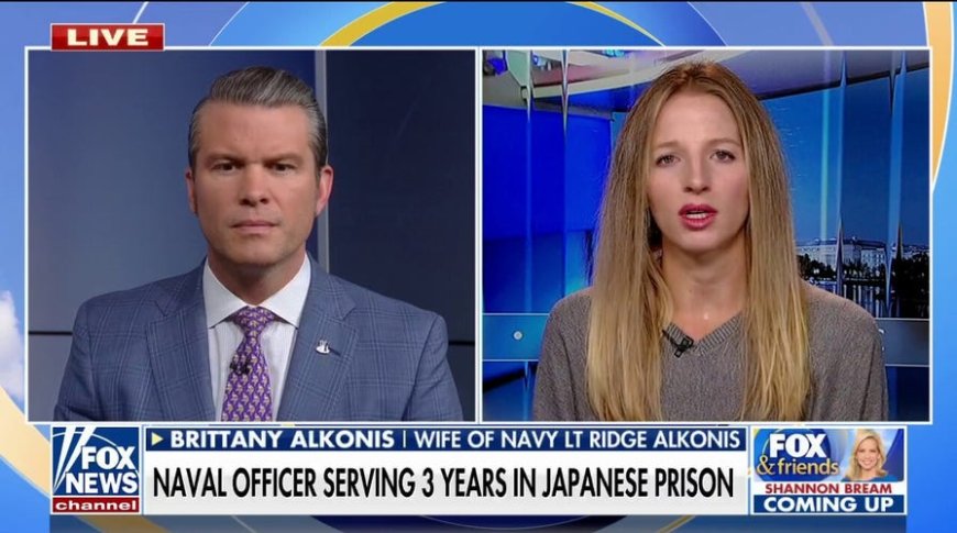 Wife of Navy officer jailed in Japan slams DoD for 'unimaginable' treatment: 'They've abandoned my husband'