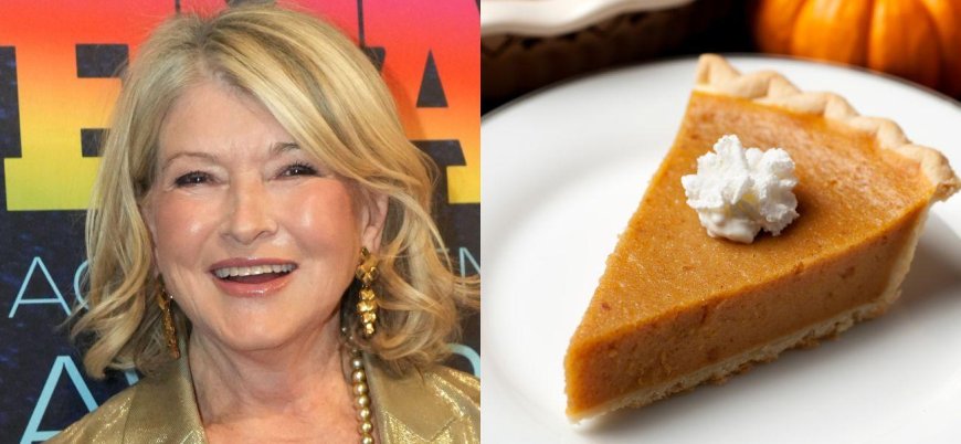 Martha Stewart's Secret Ingredient For The Perfect Pumpkin Pie