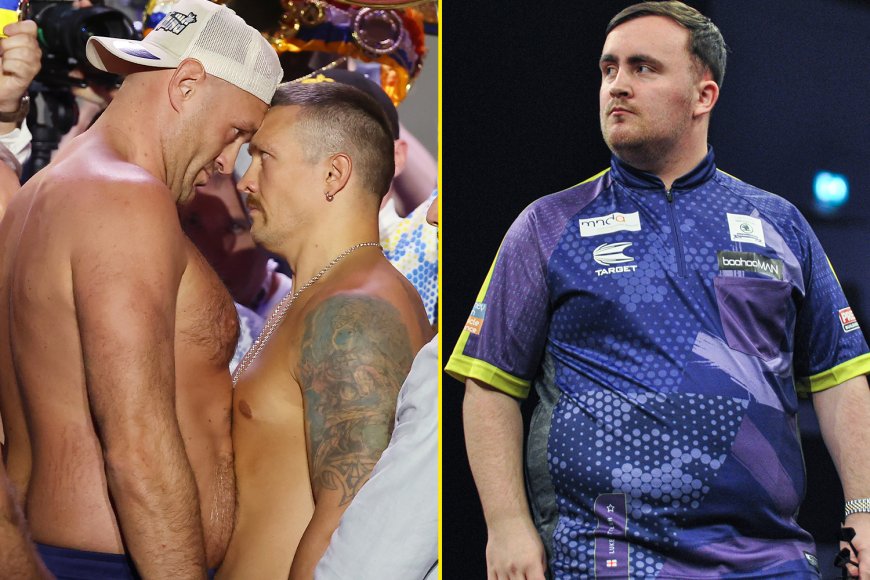 Luke Littler and Oleksandr Usyk vs Tyson Fury set to create colossal night as PDC World Championship times confirmed